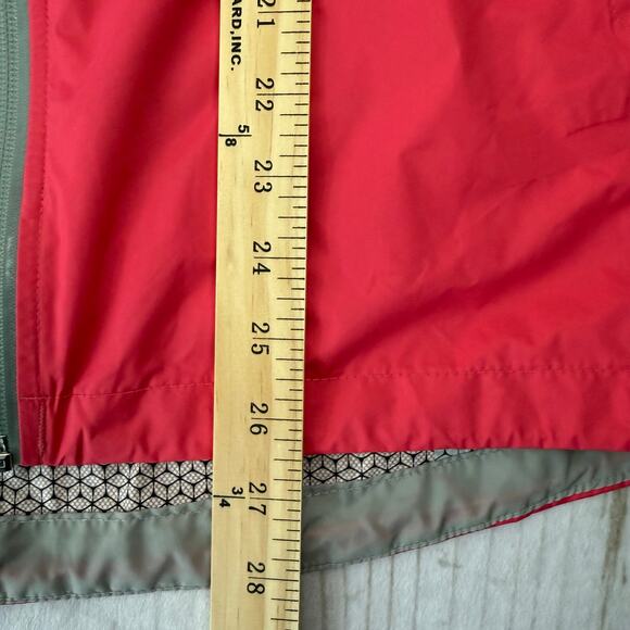 Columbia Womens L Pink Rain Hooded Jacket - Picture 9 of 9